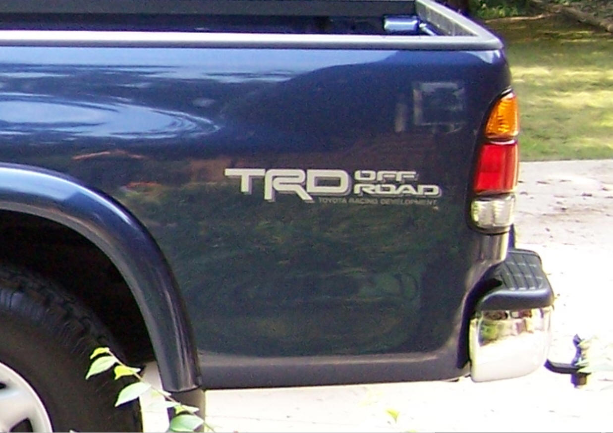 toyota tundra trd off road sticker #3